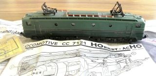Meccano Triang Hornby Ho Locomotive électrique Cc 7121,  Années 60 Sans Boite