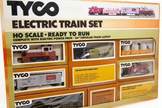 Vintage Tyco Ho Scale Electric Train Set “the Switcher Freight” No.  7300