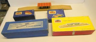 Boxed Hornby Dublo Stations & Signal Box 2 Are Kits & Complete,  See Details