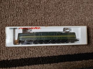 Arnold Rapido N Gauge Electric Engine Pennsylvania Railroad 0275 Green W Germany