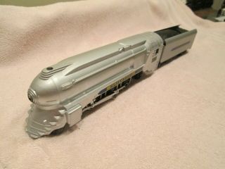 S Scale American Flyer 356 Silver Bullet 4 - 6 - 2 Steamer And Tender