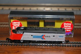 Bachmann N Scale Amtrak Emd F9 Diesel Locomotive 505