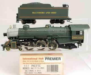 Ihc M9903 Ho Baltimore And Ohio P Fillmore 4 - 6 - 2 Pacific Steam Locomotive Ln/box
