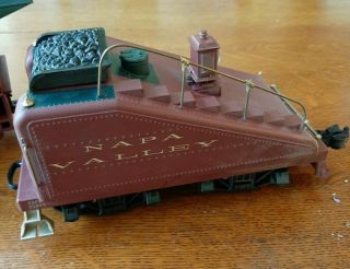 Aristo - Craft Napa Valley G scale Locomotive with coal tender.  no box 3
