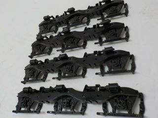 Aristo - Craft Black Power Truck Side (4) Frames For Sd45 Locomotive G Scale