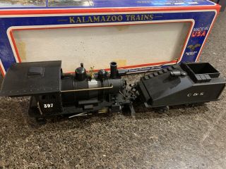 Kalamazoo Trains G Scale Steam Engine 3
