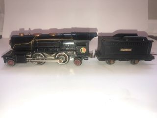 Lionel Lines Pre War No.  259 Steam Locomotive,  Black