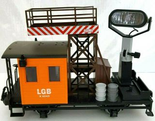 Lgb 4049 Searchlight Car (g Scale) Metal Wheels And Box