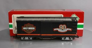 Lgb 4067hd Harley Davidson Ltd.  Edition Boxcar W/plastic Wheels/box