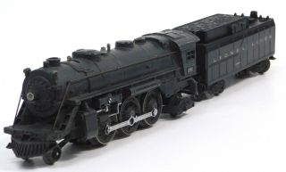 Lionel 224e Locomotive And 6026w Whistle Tender (restoration Required)