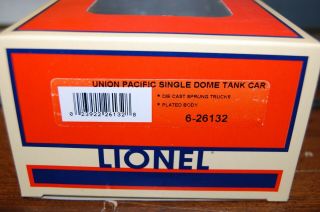 Lionel O Gauge Union Pacific Single Dome Tank Car 6 - 26132 3