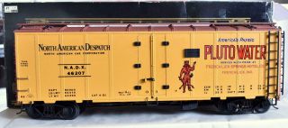 1/29 - Aristocraft 46207 Pluto Water French Lick Ind Nadx Box Car 40 " Steel Reefer