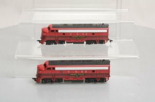 Athearn 2204 Ho Lehigh Valley Special Edition F7aa Diesel Set 576 & 578 Ex/box