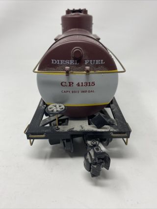 Aristo Craft Canadian Pacific 41315 Single Dome Chemical Tank Car 3
