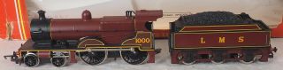 Hornby Oo - Ho 4 - 4 - 0 Leeds United Br 017 Engine 1000 R.  376 Front Wrong Box