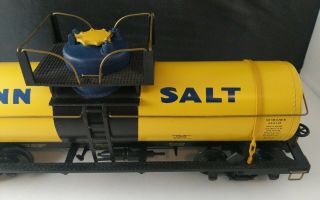 Aristocraft - G Scale - Penn Salt Single Dome Tanker Car ART - 41399 3