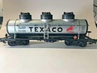 Aristo - Craft Art - 41615 - Triple Dome Tank Car - Texaco Fire Chief G Scale Train