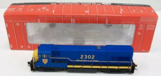Atlas 8275 Ho Delaware & Hudson 2302 Ge U23b Powered Diesel Locomotive Ln/box