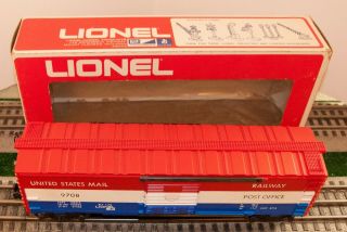 Lionel 9708 Post Office Car - Upgraded with Die Cast Trucks and Duual Metal Door G 3