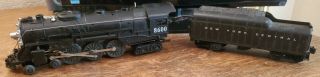 Lionel 6 - 8600 4 - 6 - 4 Nyc Die - Cast Hudson Steam Locomotive And Tender