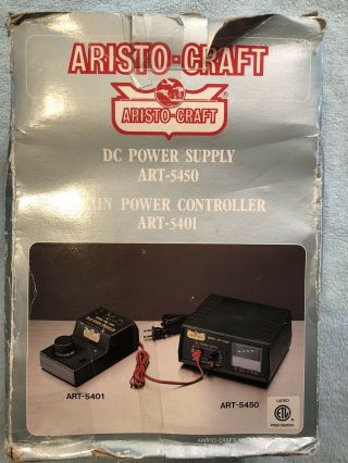 Aristocraft Power Supply Art - 5450 Transformer,  Art - 5401 Controller Needs Repair?