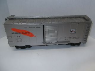 Western Pacific Rr Car W/knucklee Coupler Box