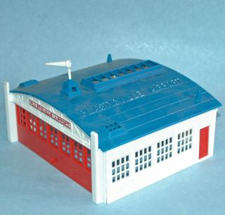 Vintage Boxed Plasticville U.  S.  A.  Airport Hangar Kit Bachmann C1950 Complete