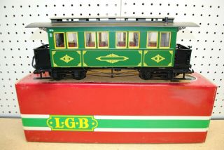 Lgb 3060 Barmer Mountain Railway 2nd & 3rd Class Passenger Car G - Scale