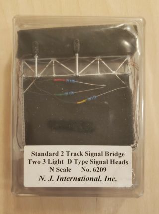 Nji - 6209 All Brass Standard 2 Track Signal Bridge - Nj International,  Inc.
