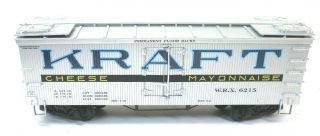 Aristocraft 86215 Kraft G Scale Wood Reefer Car 6215