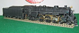 Mantua Ho Scale Undecorated 4 - 6 - 2 Pacific Steam Engine With Custom Details