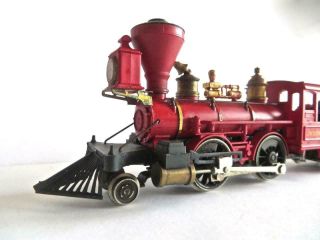 Rivarossi Pocher HO 2 - 4 - 0 V&T Steam Locomotive & Tender (224NX 2
