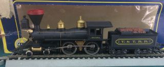 Ahm/rivarossi V&t Virginia & Truckee " Genoa " 4 - 4 - 0 Steam Engine & Tender