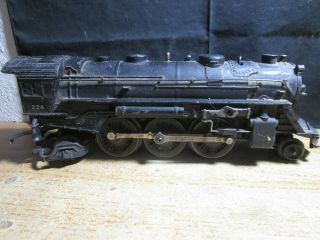 Lionel Model Prewar O Gauge 224 Steam Loco Black Train Toy Usa