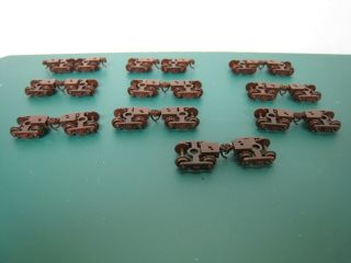 Micro - Trains N Scale 1035 - 10 - B 10 Pack 100 Ton Roller Bearing Trucks