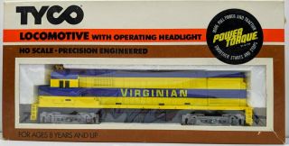 Tyco 235 - 36 Ho Scale Virginian Powered Diesel Locomotive Ln/box