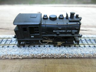 N Scale Bachmann 98 Steam Locomotive 0 - 4 - 0 N Gauge Railroad Train