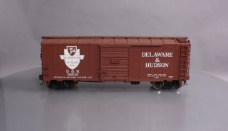 Aristo - Craft 46046c Delaware & Hudson Steel Boxcar 18202 - Metal Wheels