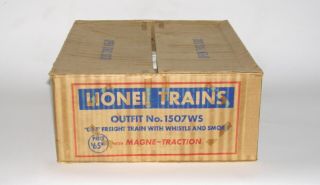 Lionel Postwar Set Box 1507ws Freight Set W/ 2046 6468 3482 6415,  (dakotapaul