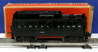 Lionel O 6026w Tender W/ Whistle Well Boxed Postwar