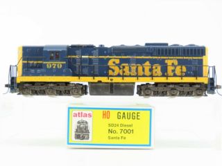 Ho Scale Atlas 7001 Atsf Santa Fe Sd24 Diesel Locomotive 979