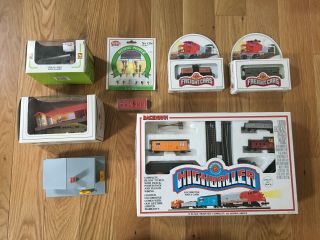 Bachmann Vintage N Scale Train Set And Accessories - And