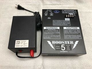 Cvp Easy Dcc " Booster 5 " Track Power Booster And Ps5 5 Amp.  Fused Transformer