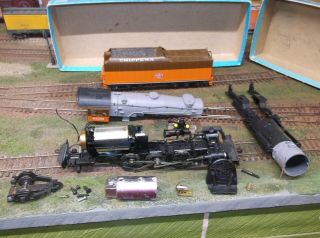 Ho Scale Parts / Repair Steam Locomotive 4 - 6 - 2 Riv Milw Can Motor
