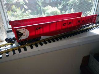 Railway Express Agency/Polk ' s Model Craft - CP Rail Gondola Freight G Scale j355 3