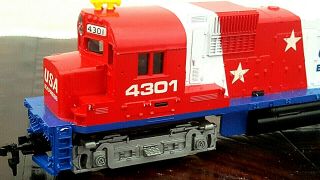Tyco Ho Gauge Alco - 630 " Usa Express " Diesel Locomotive 4301