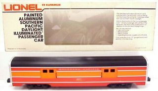 Lionel 6 - 9589 Southern Pacific Daylight Aluminum Baggage Car Ex/box