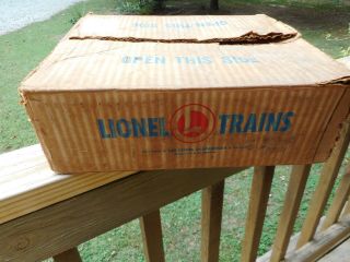 1955 Lionel Outfit Set Box Only