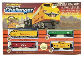 Bachmann Trains The Challenger Union Pacific Ho Scale Electric Train Set Union P