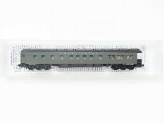 N Scale Micro - Trains Mtl 14400030 Cb&q Burlington Observation Passenger Car 87